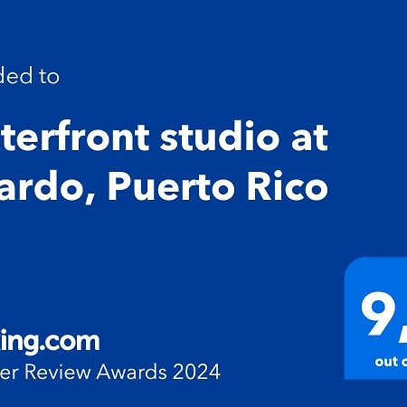 Waterfront studio at Fajardo, Puerto Rico Exterior foto
