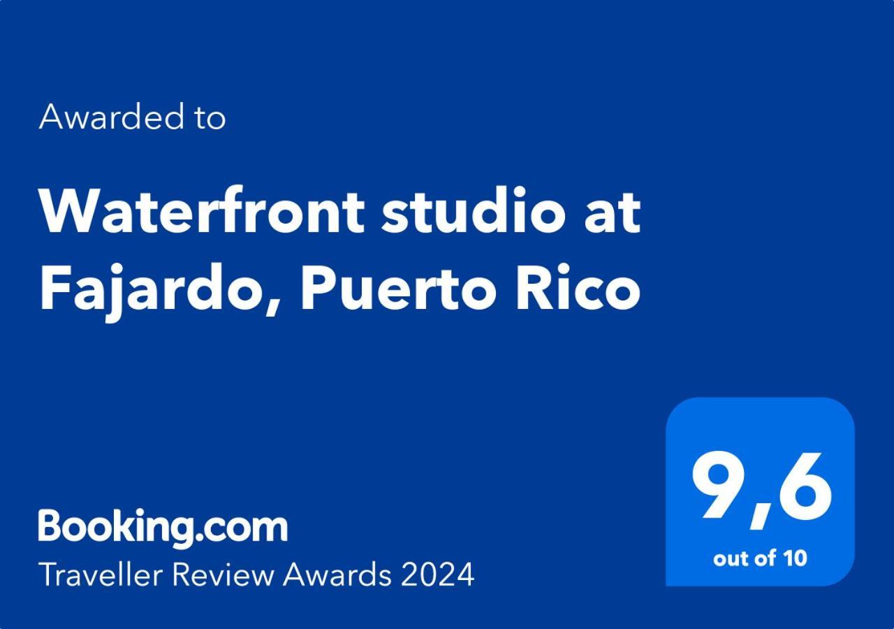 Waterfront studio at Fajardo, Puerto Rico Exterior foto